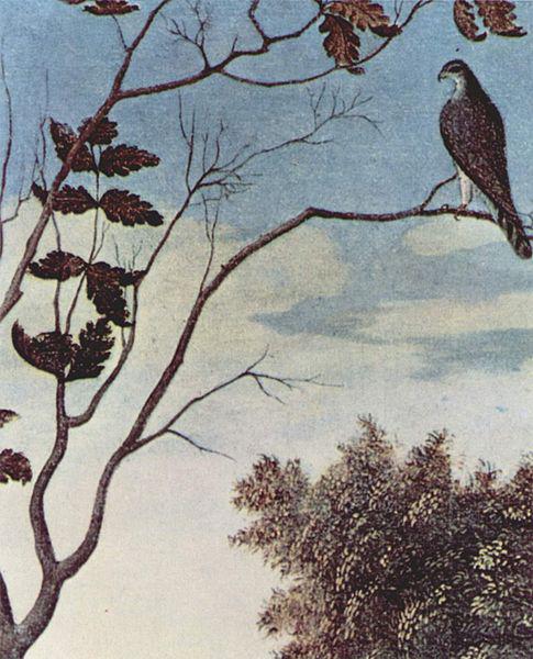 Vittore Carpaccio Portrat eines Ritters, Detail